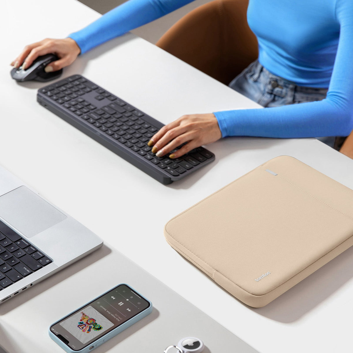 Defender-A13 Laptop Kılıfı #Renk_Kum Rengi