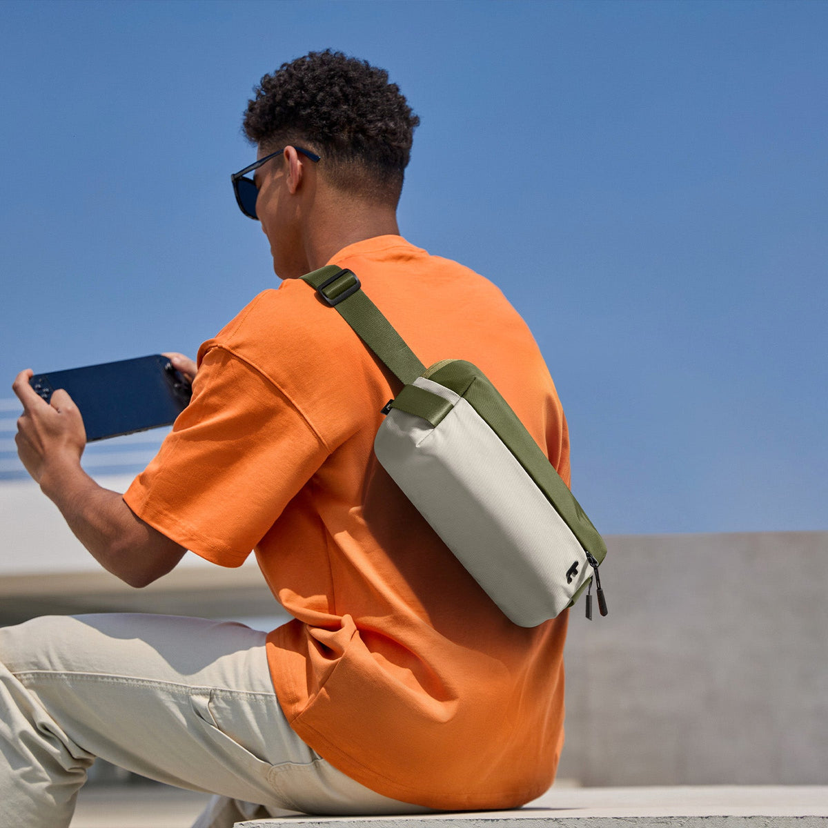 Explorer-T21 Sling Çanta 4L – Zeytin Yeşili