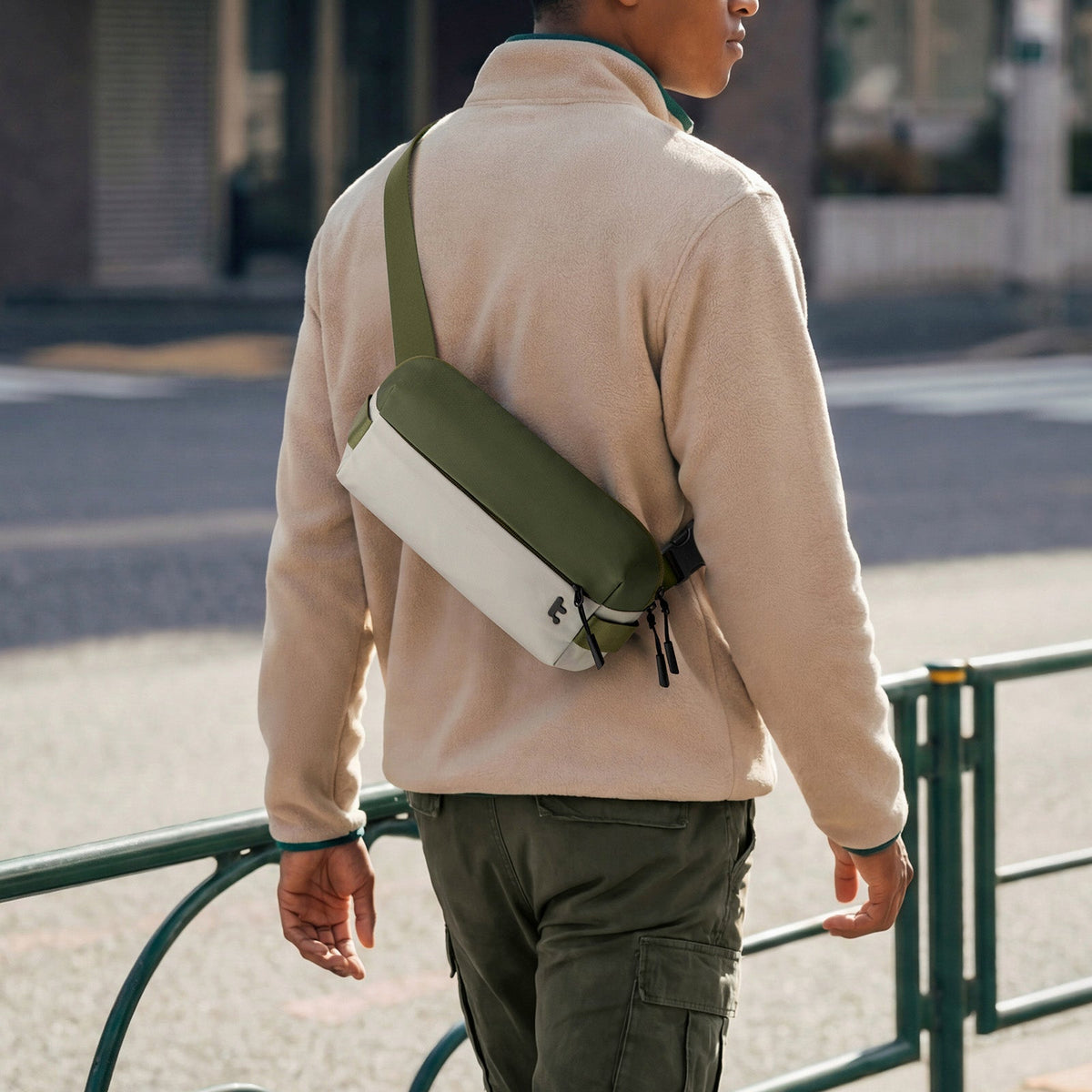 Explorer-T21 Sling Çanta 4L – Zeytin Yeşili