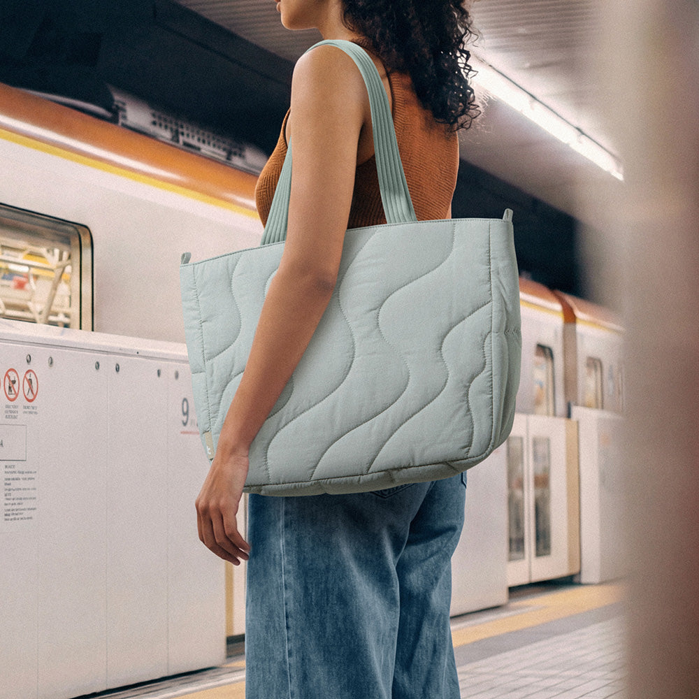 Terra-T38 Laptop Tote Çanta 13.5L – Sis Mavisi