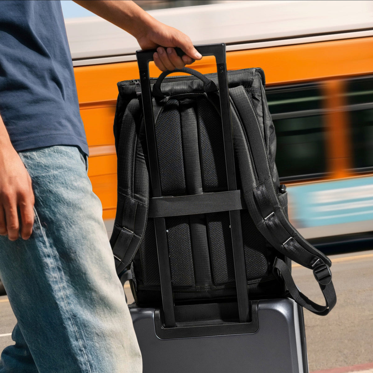 VintPack-TA1 Liteway Laptop Sırt Çantası 22L – Siyah