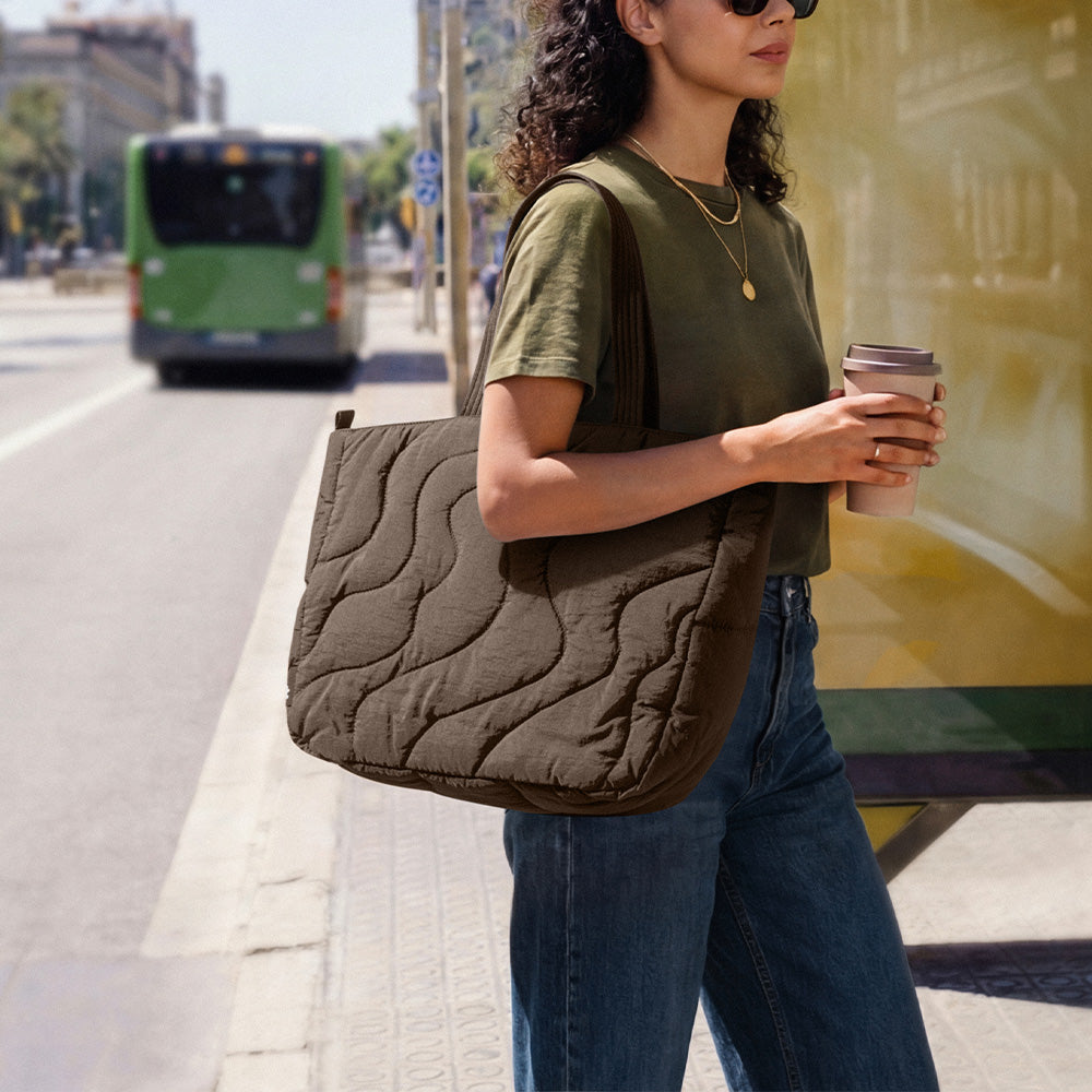 Terra-T38 Laptop Tote Çanta 13.5L – Toprak Kahvesi