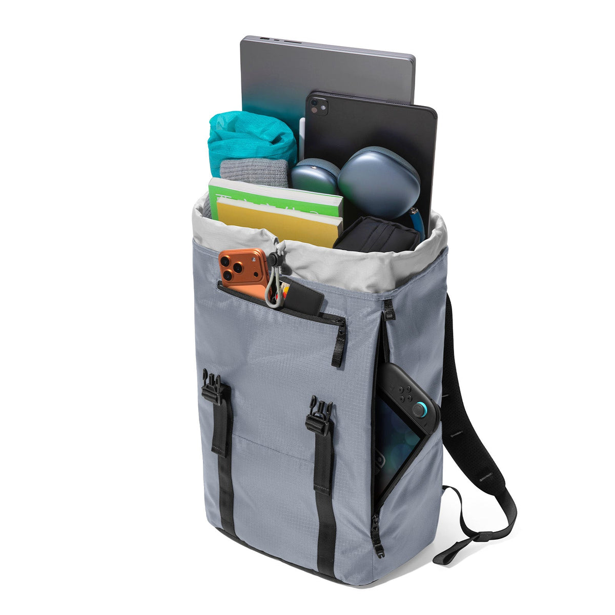 VintPack-TA1 Liteway Laptop Sırt Çantası 22L – Gri