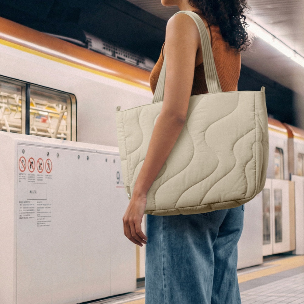 Terra-T38 Laptop Tote Çanta 13.5L – Kum Beji