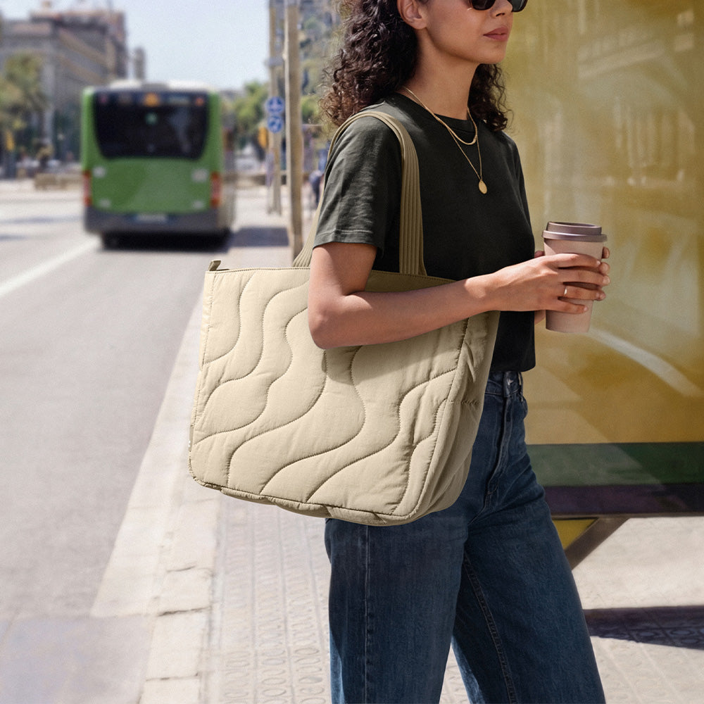 Terra-T38 Laptop Tote Çanta 13.5L – Kum Beji