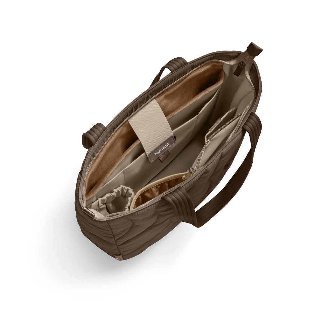 Terra-T38 Laptop Tote Çanta 10L – Toprak Kahvesi