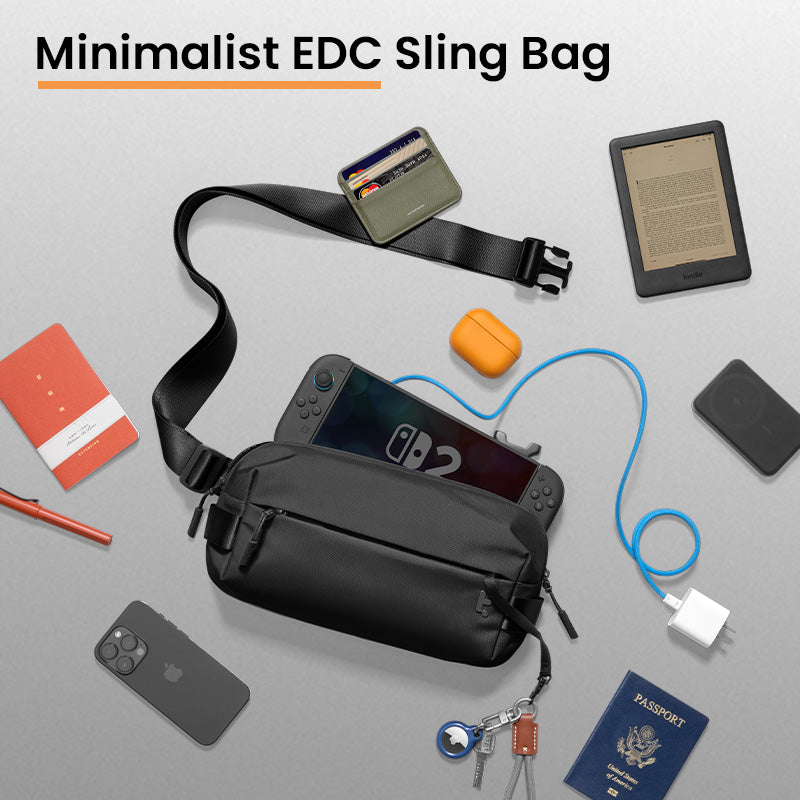 Sade günlük sling çanta