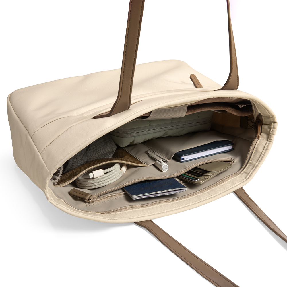 Versatile-T23 Laptop Tote Çanta 10L – Haki Bej