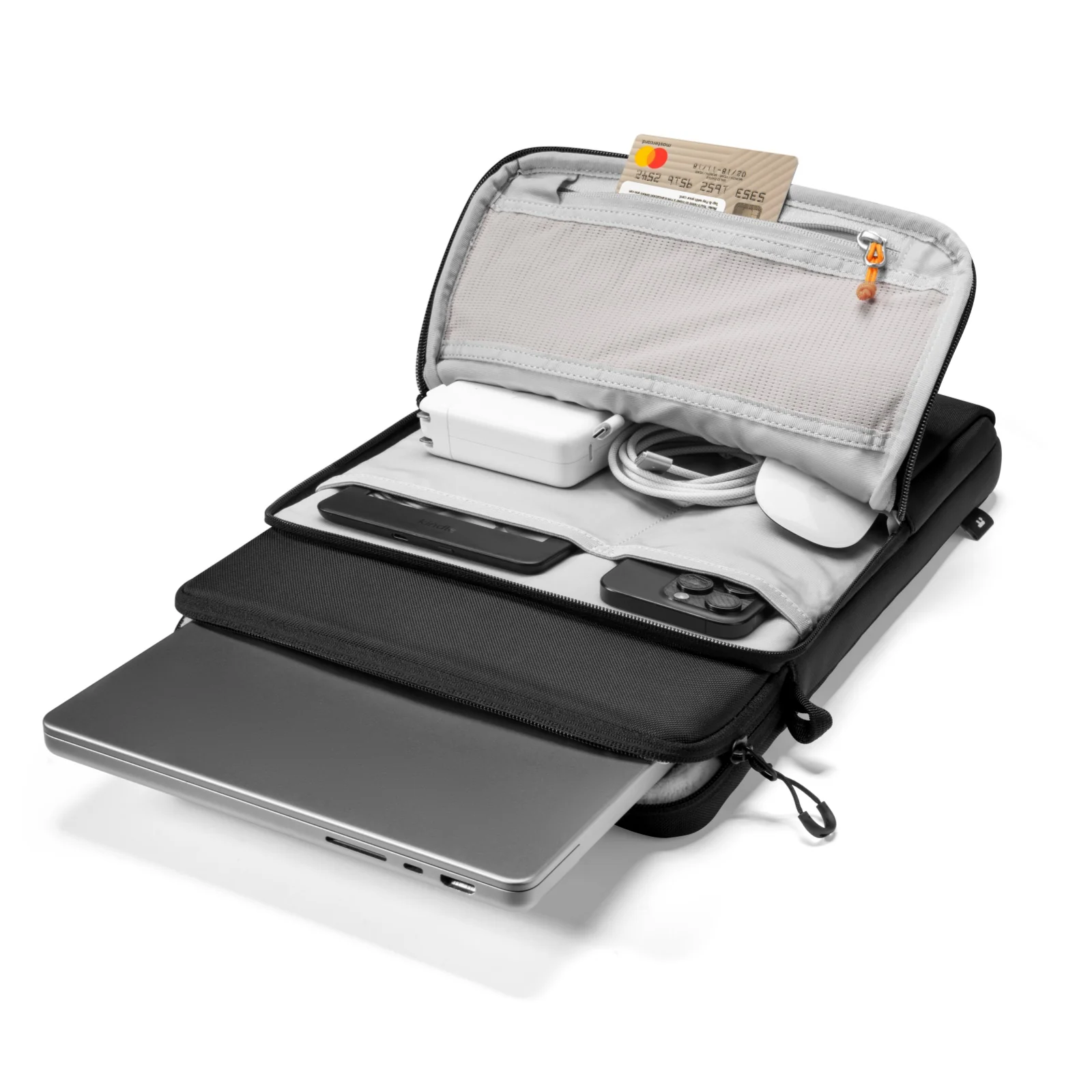 DefenderACE Serisi 13 inç Siyah Notebook Omuz Çantası