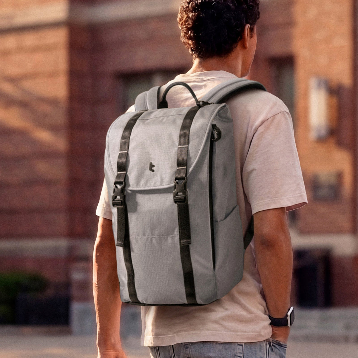 VintPack-TA1 Liteway Laptop Sırt Çantası 22L – Gri