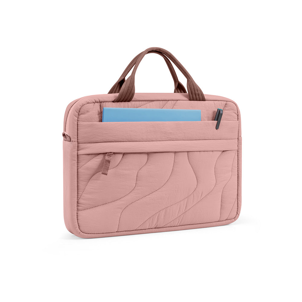 Terra-A28 Laptop Omuz Çantası – Pudra Pembe