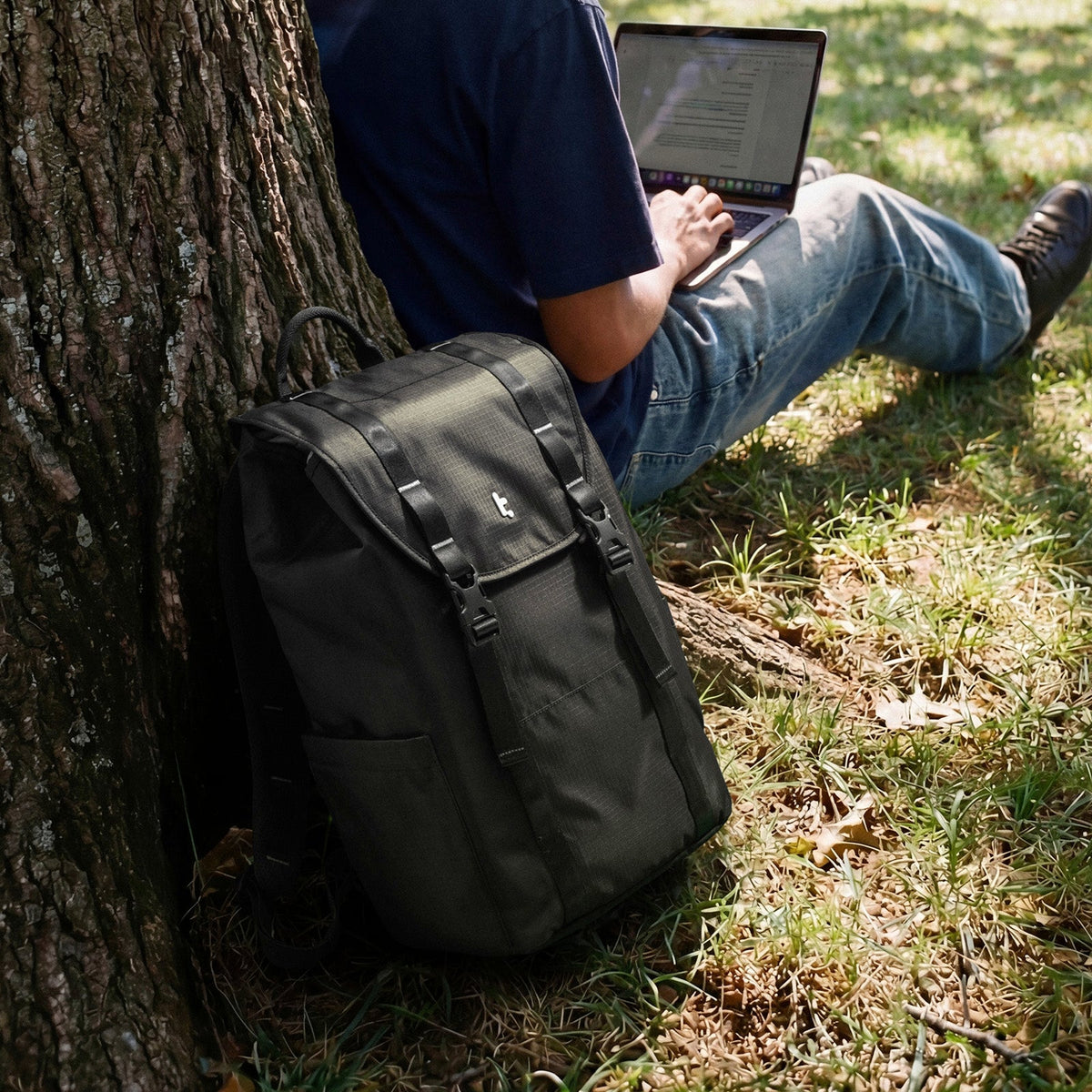 VintPack-TA1 Liteway Laptop Sırt Çantası 22L – Siyah