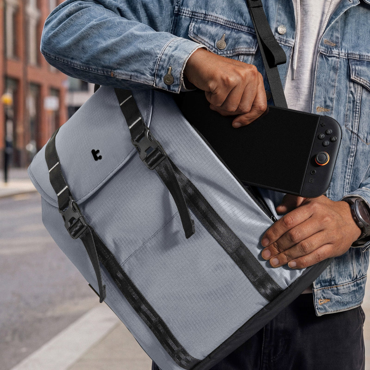VintPack-TA1 Liteway Laptop Sırt Çantası 22L – Gri
