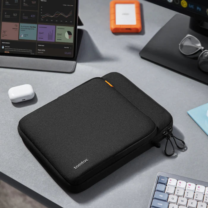 DefenderAce B03 12.9 Inç Siyah Omuz Askılı Laptop Notebook Çantası
