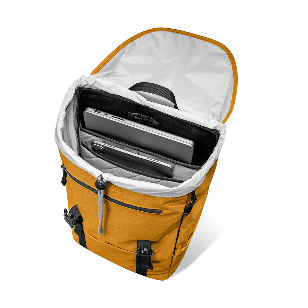 VintPack-TA1 Laptop Sırt Çantası – Sarı