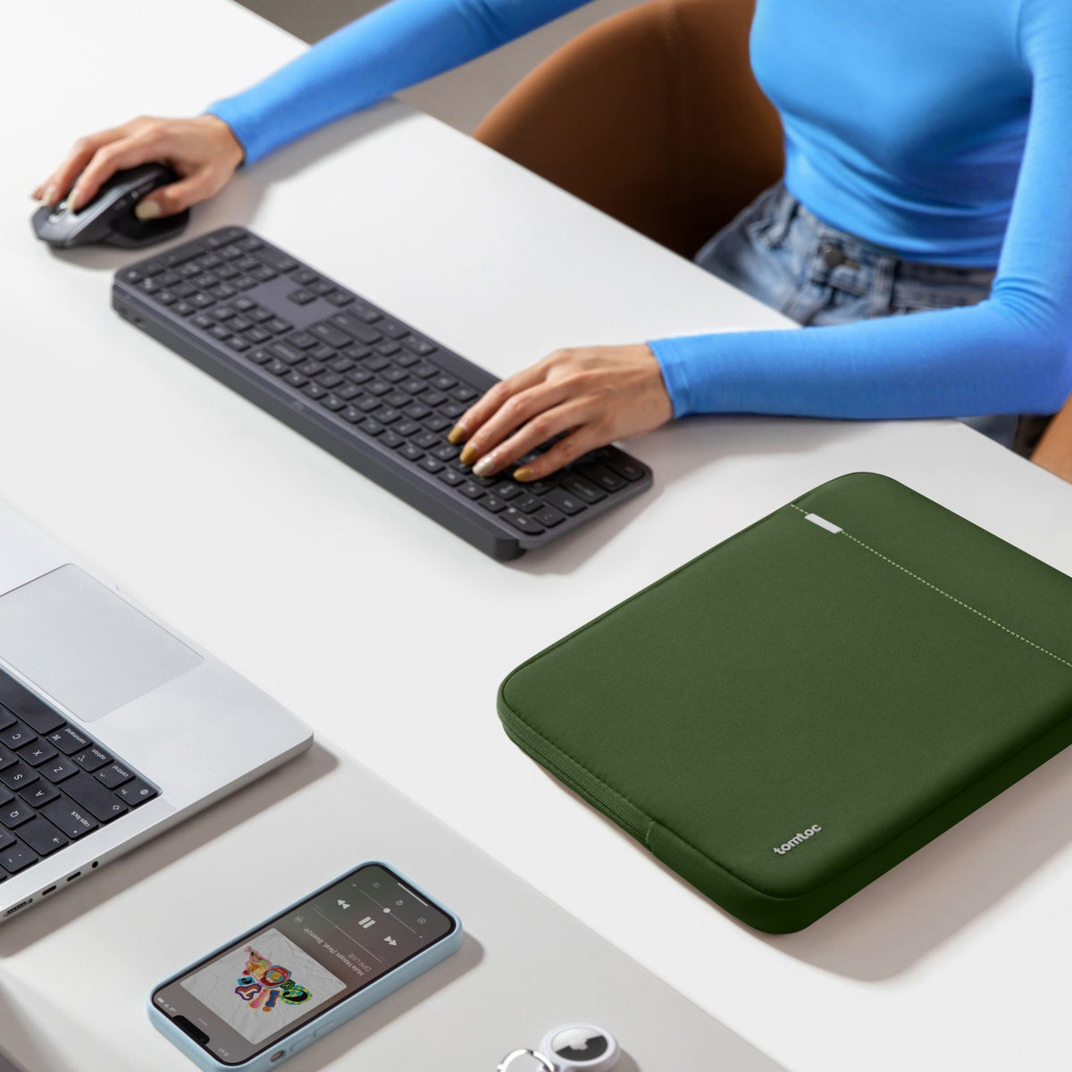 Defender-A13 Laptop Kılıfı #Renk_Yeşil