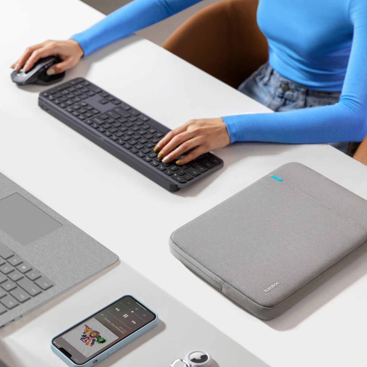 Defender-A13 Laptop Kılıfı #Renk_Koyu Gri