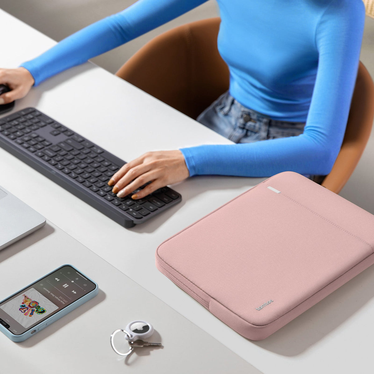 Defender-A13 Laptop Kılıfı #Renk_Pembe