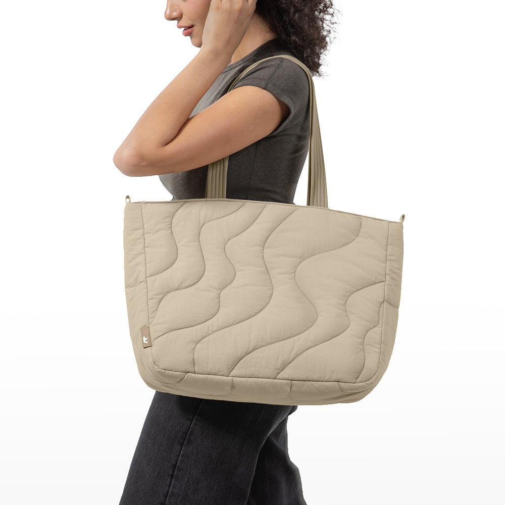 Terra-T38 Laptop Tote Çanta 10L – Kum Beji