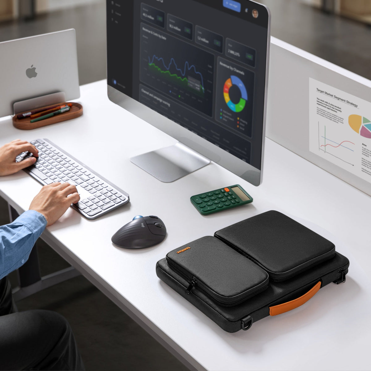 Defender-A42 Laptop Omuz Çantası #Renk_Siyah