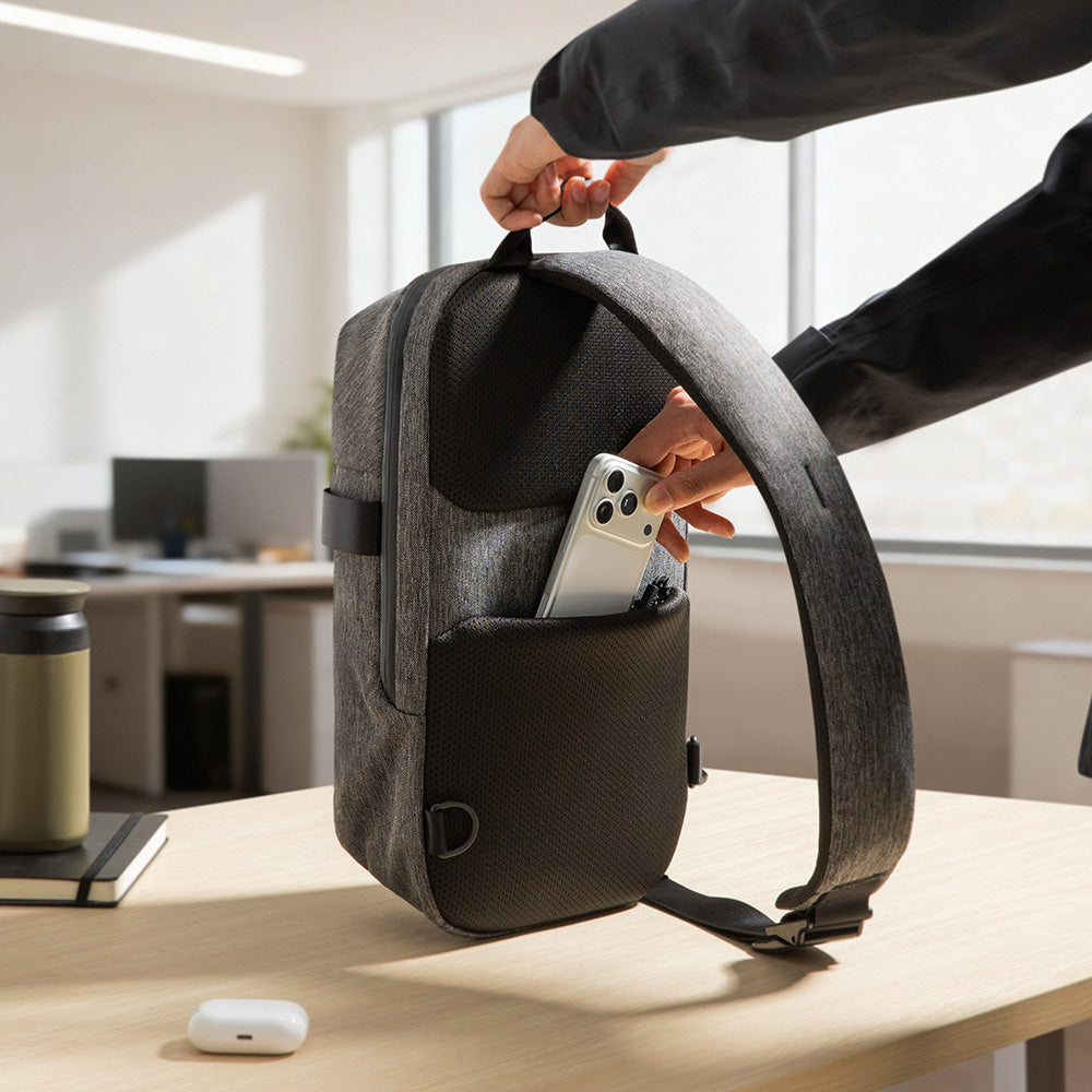 Navigator-T24 Sling Çanta – Koyu Gri
