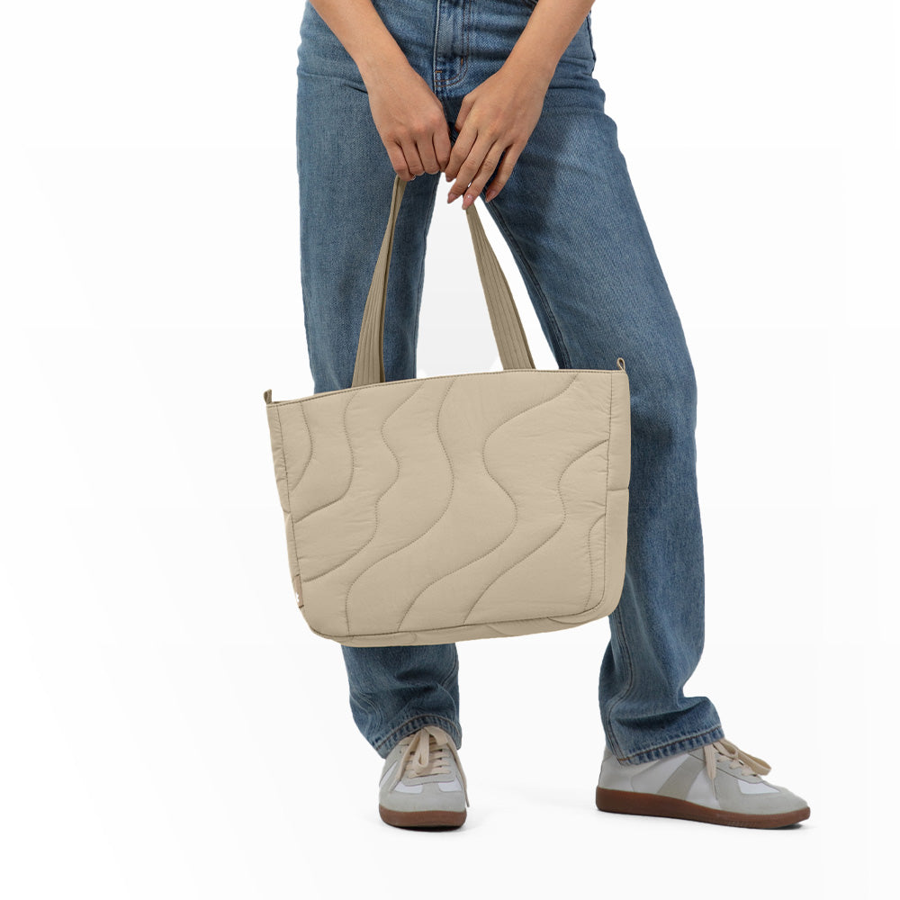 Terra-T38 Laptop Tote Çanta 10L – Kum Beji