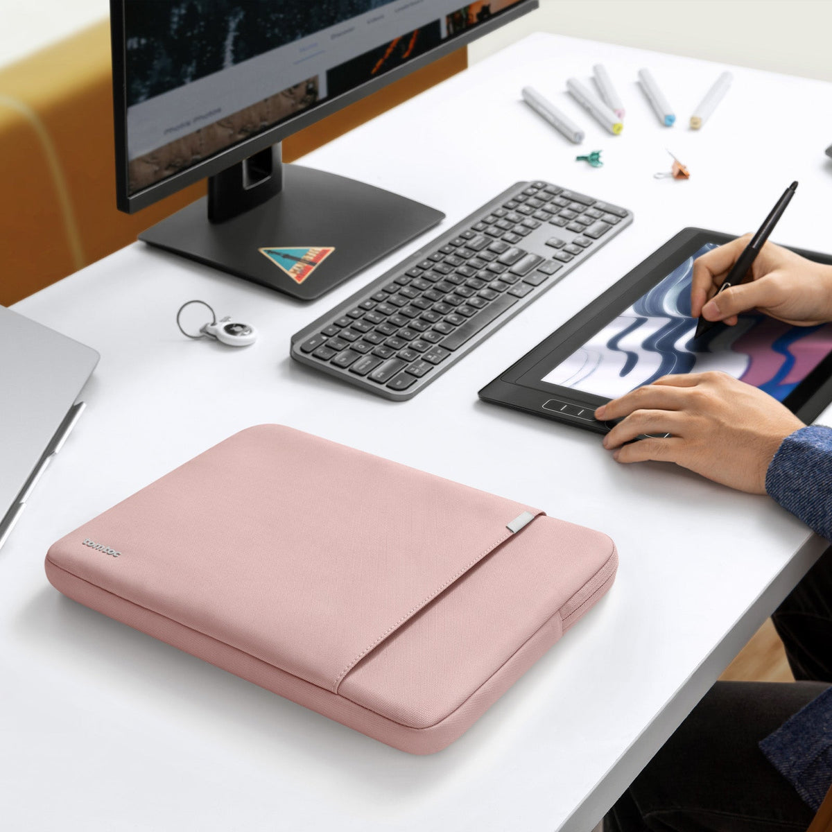 Defender-A13 Laptop Kılıfı #Renk_Pembe