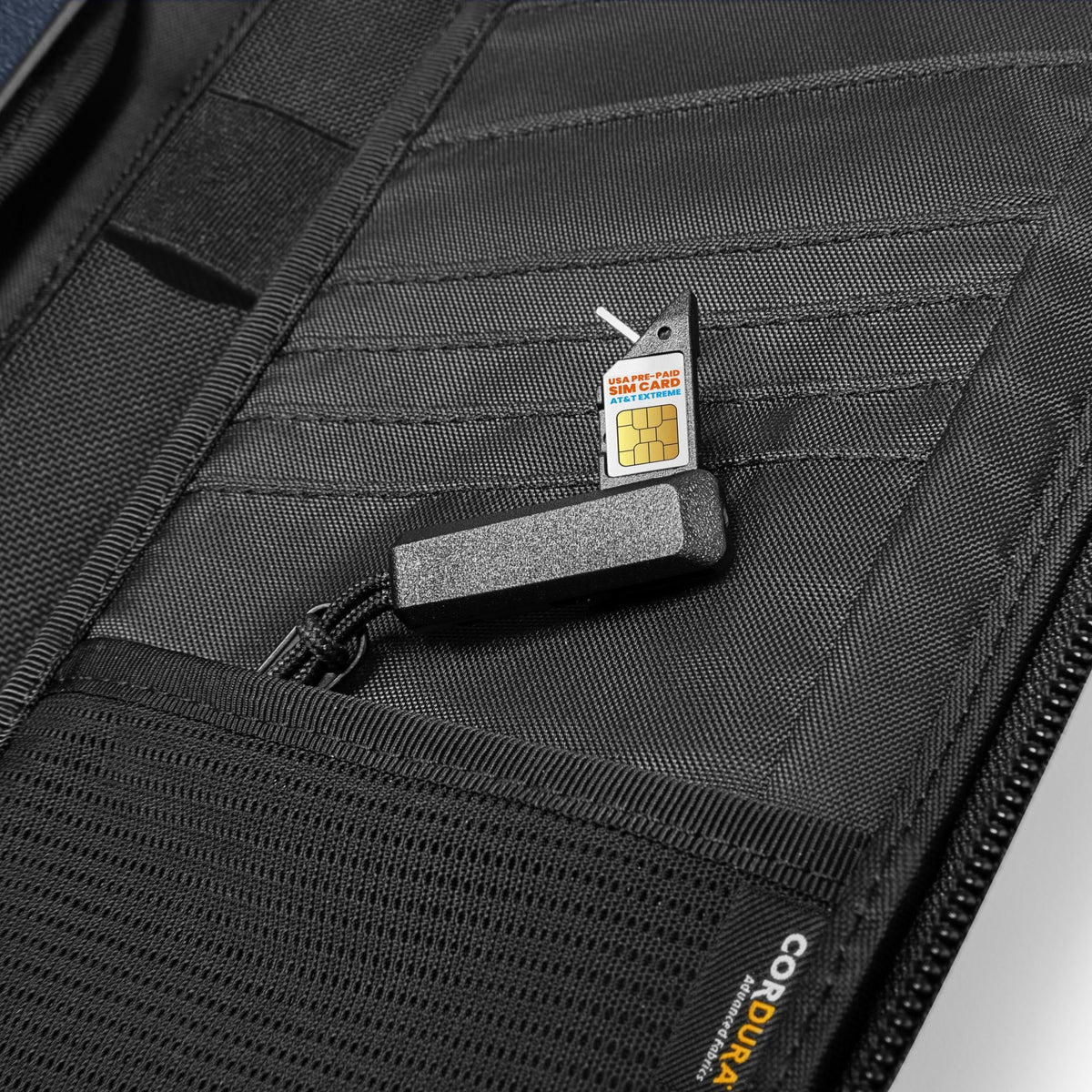 Navigator-T03 Pasaport Çantası – Siyah