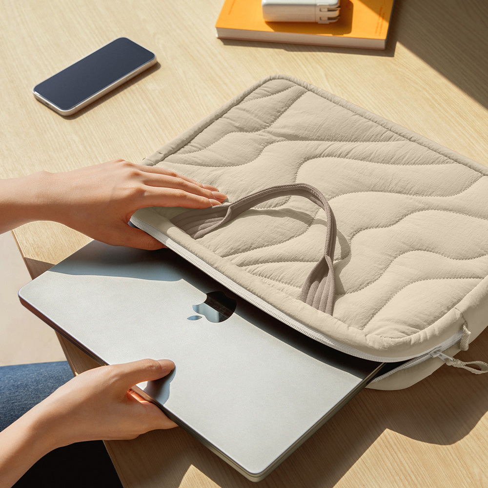 Terra-A28 Laptop Omuz Çantası – Kum Beji