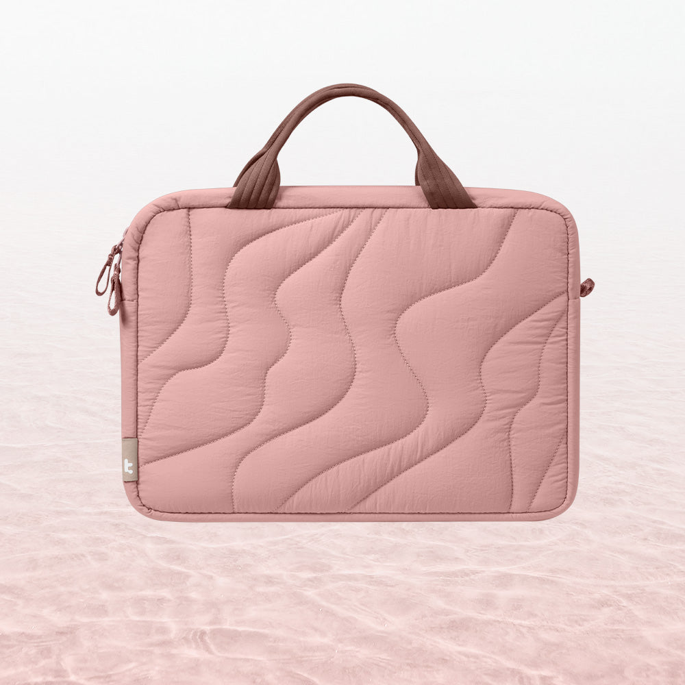 Terra-A28 Laptop Omuz Çantası – Pudra Pembe
