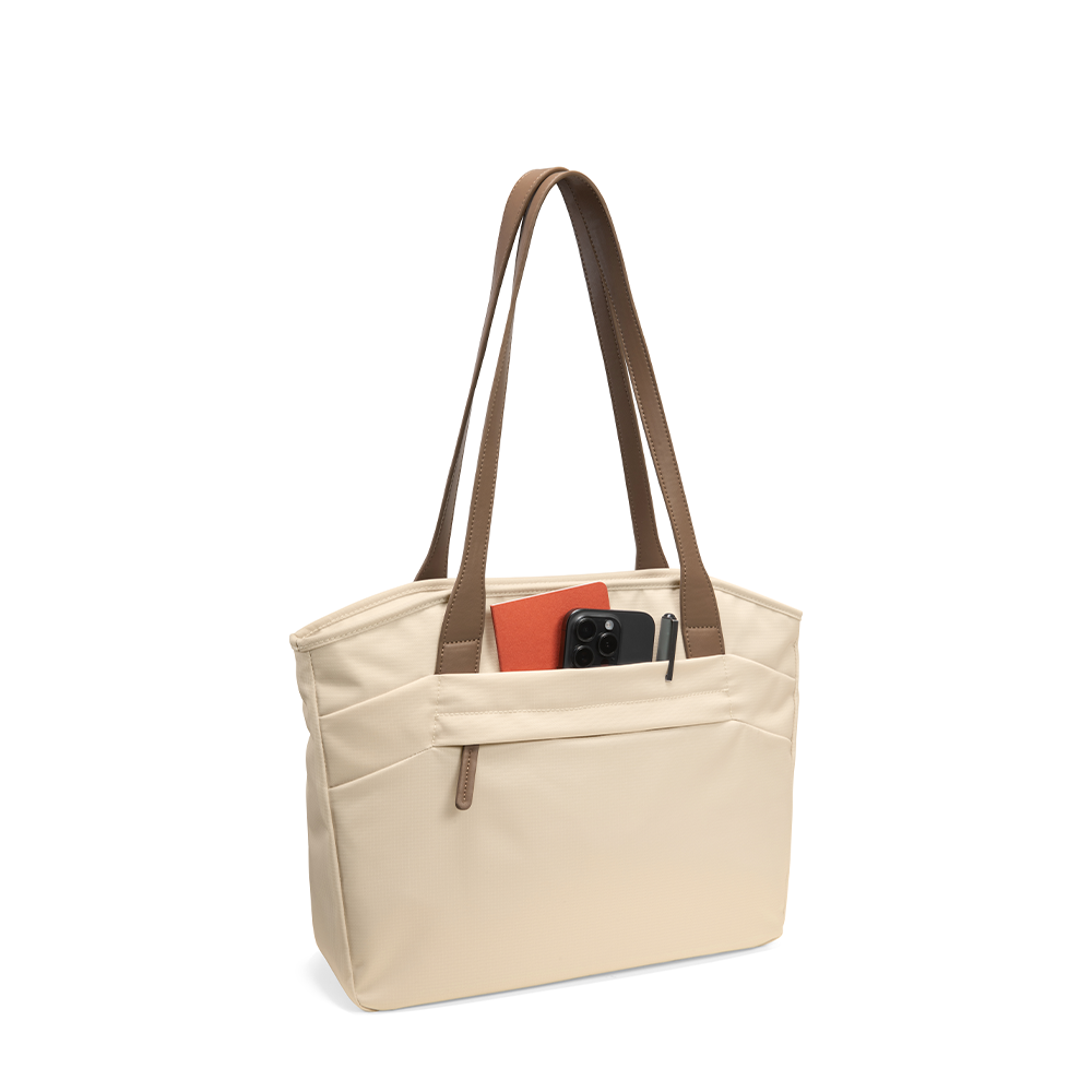 Versatile-T23 Laptop Tote Çanta 10L – Haki Bej