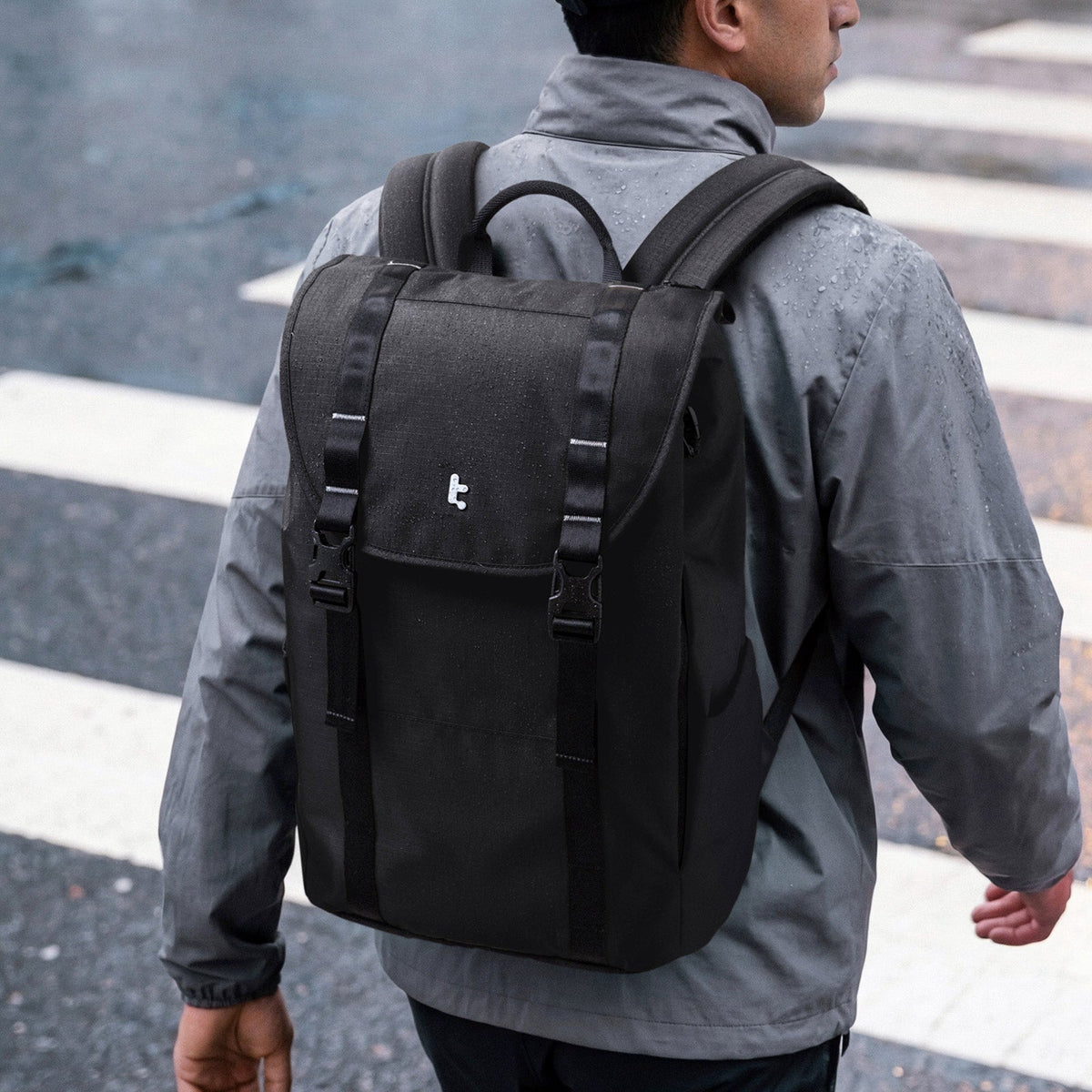VintPack-TA1 Liteway Laptop Sırt Çantası 22L – Siyah