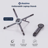 Dossimo DS-500 4'ü 1 Arada Laptop Standı