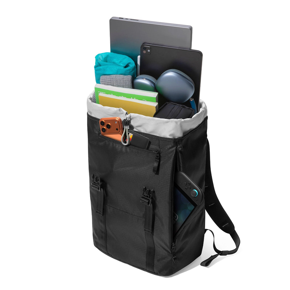 VintPack-TA1 Liteway Laptop Sırt Çantası 22L – Siyah