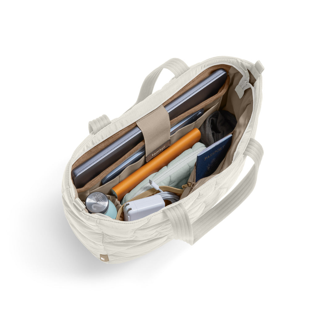 Terra-T38 Laptop Tote Çanta 10L – Kar Beyazı