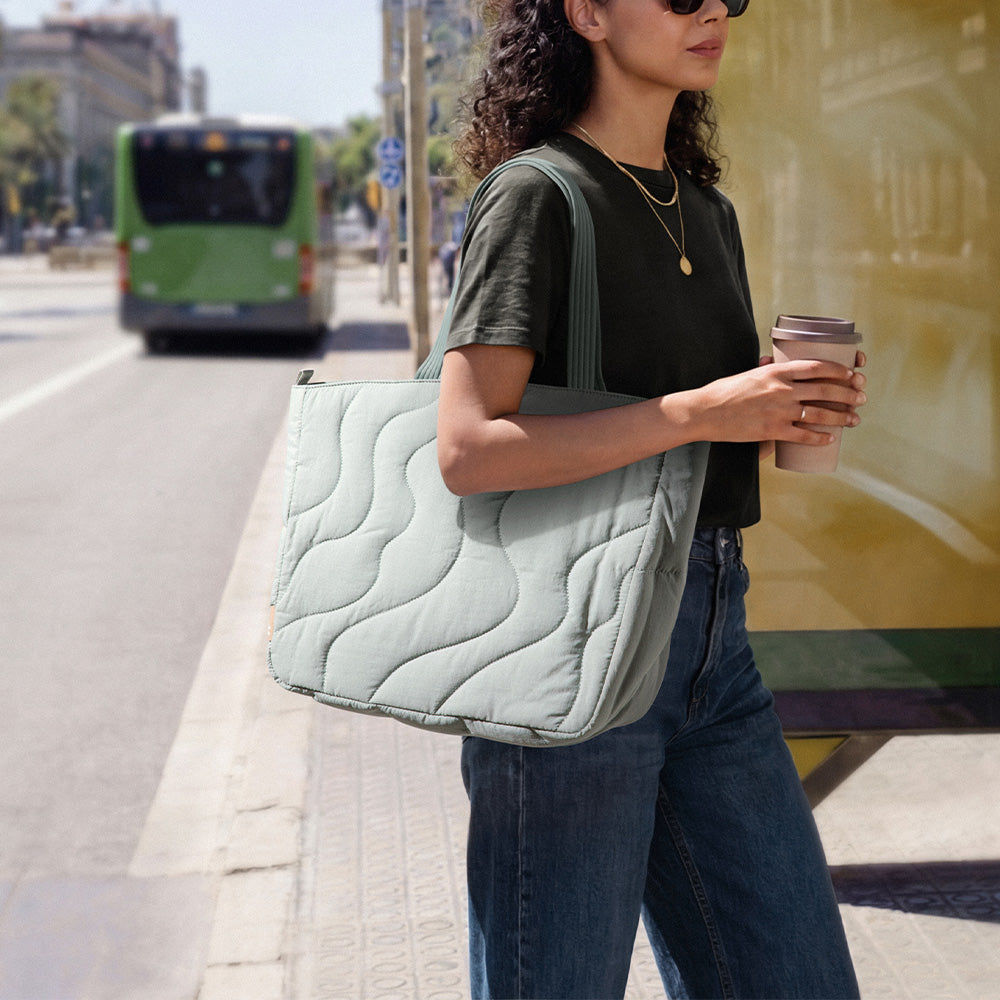 Terra-T38 Laptop Tote Çanta 13.5L – Sis Mavisi