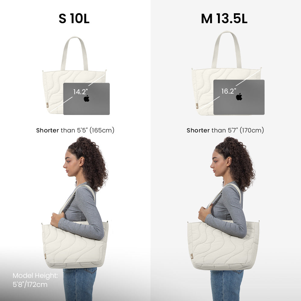 Terra-T38 Laptop Tote Çanta 13.5L – Kar Beyazı