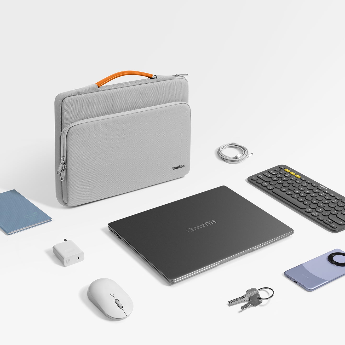 Defender-A14 Serisi A14E1G4 15.6'' Gri Notebook El Çantası