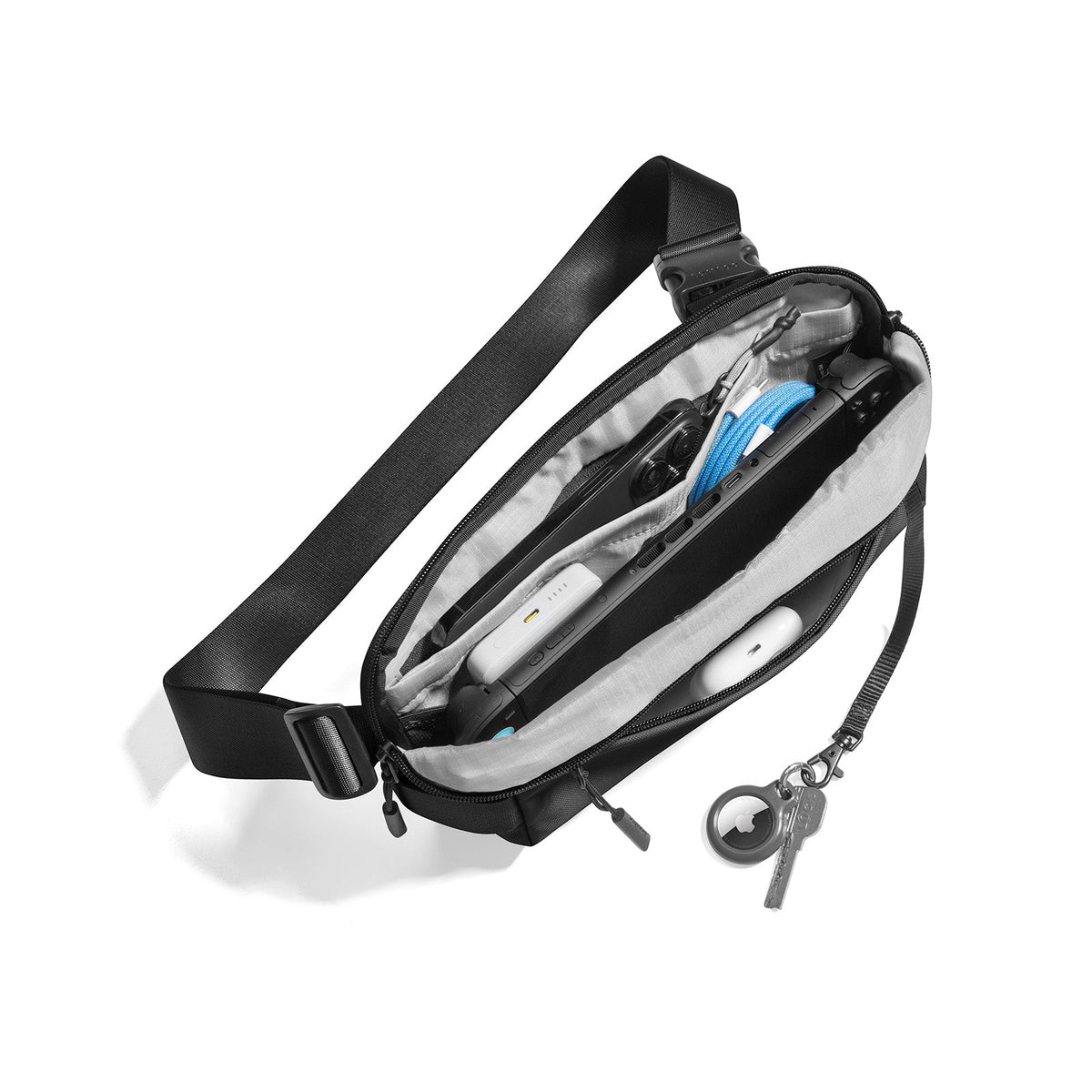 Explorer-T21 Sling Çanta 4L – Siyah