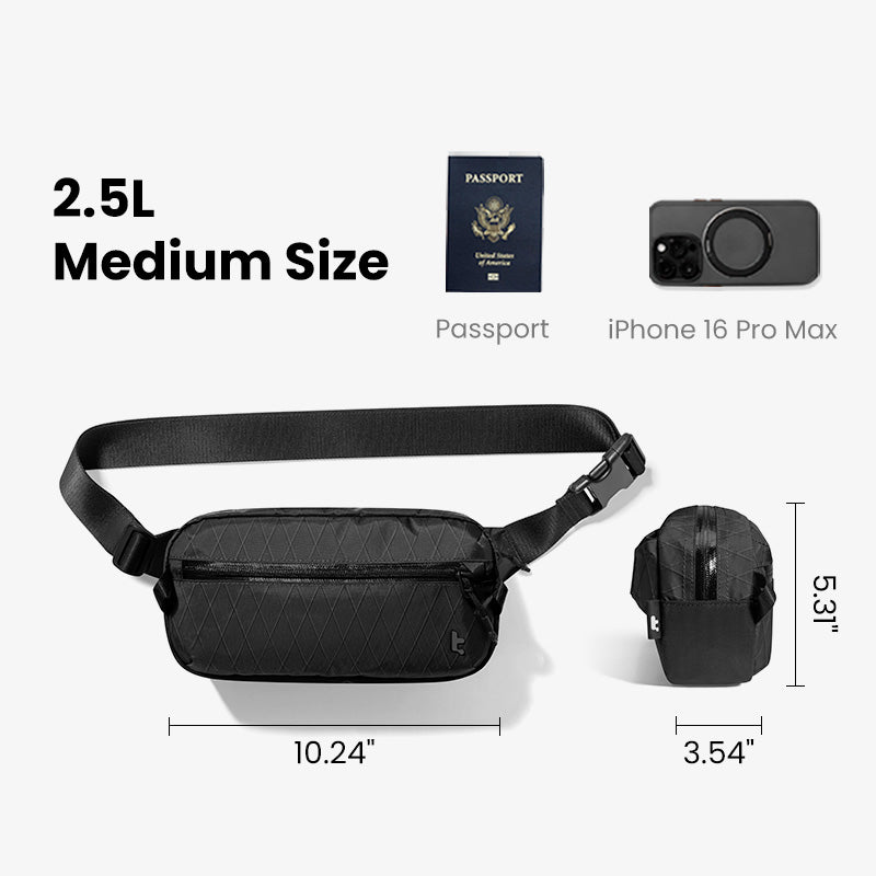 Aviator-T35 X-Pac Göğüs Çantası 2.5L – Mor
