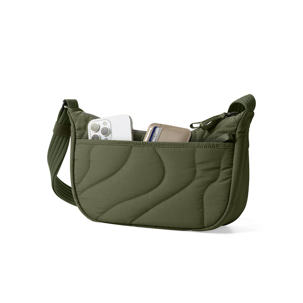 Terra-T34 Puffy Çapraz Askılı Çanta 3.5L – Yeşil