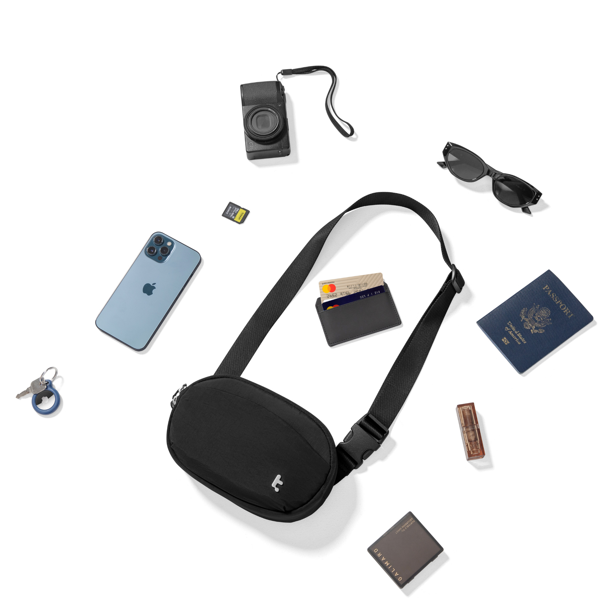 SlingBean T32 1.5L Aksesuar Bel ve Omuz Çantası