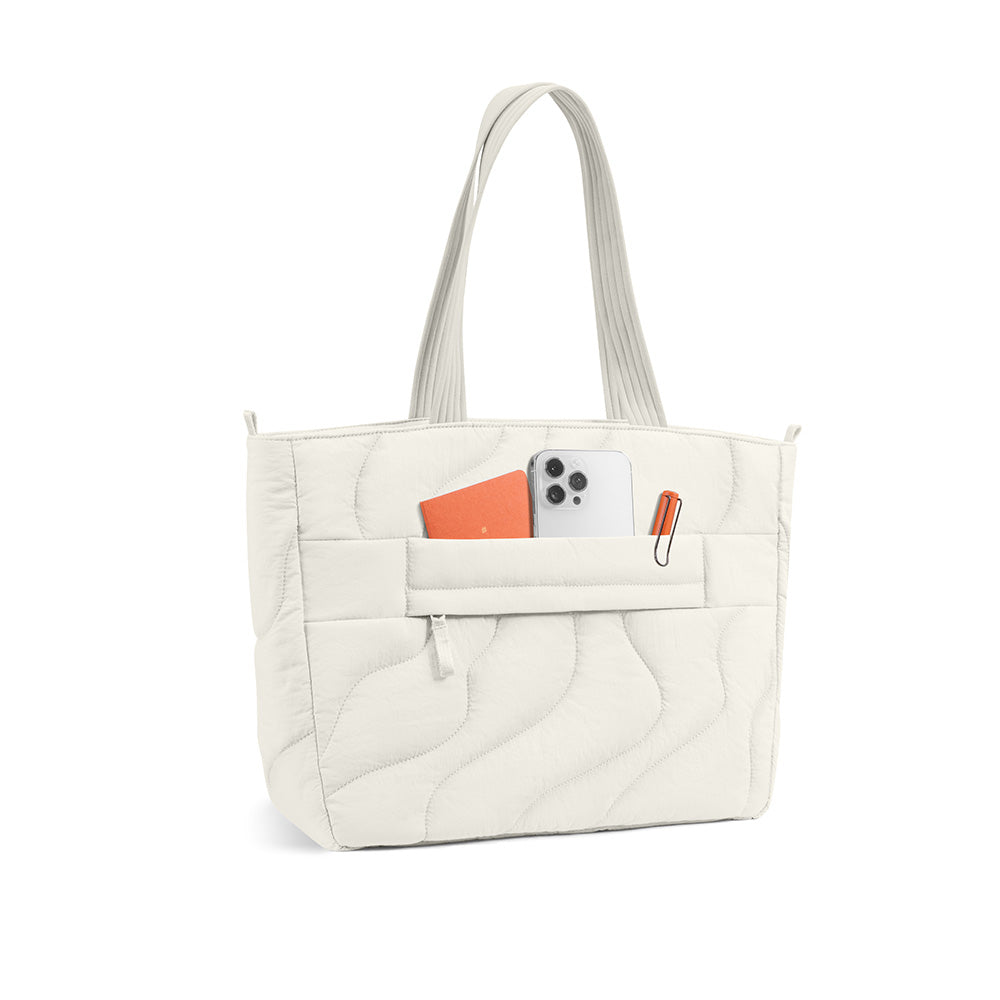 Terra-T38 Laptop Tote Çanta 13.5L – Kar Beyazı