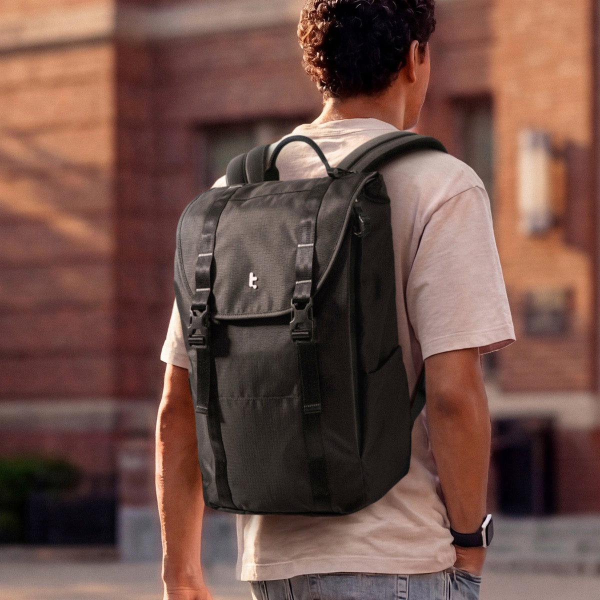 VintPack-TA1 Liteway Laptop Sırt Çantası 22L – Siyah