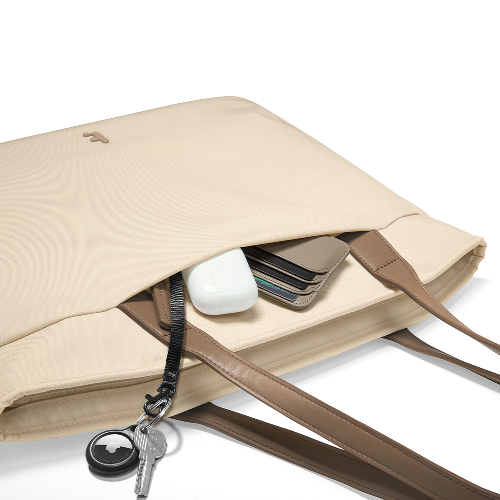 Versatile-T23 Laptop Tote Çanta 10L – Haki Bej