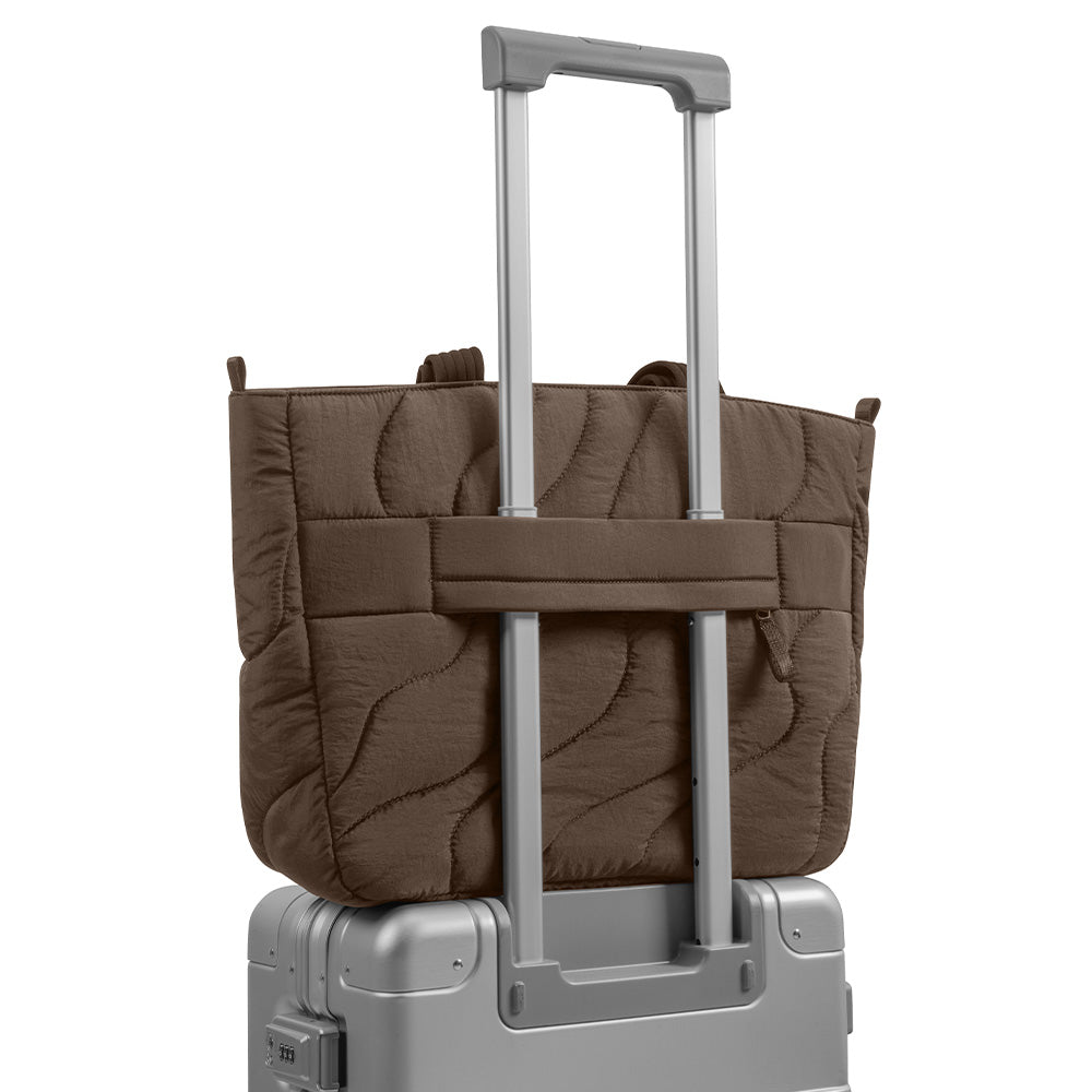 Terra-T38 Laptop Tote Çanta 10L – Toprak Kahvesi