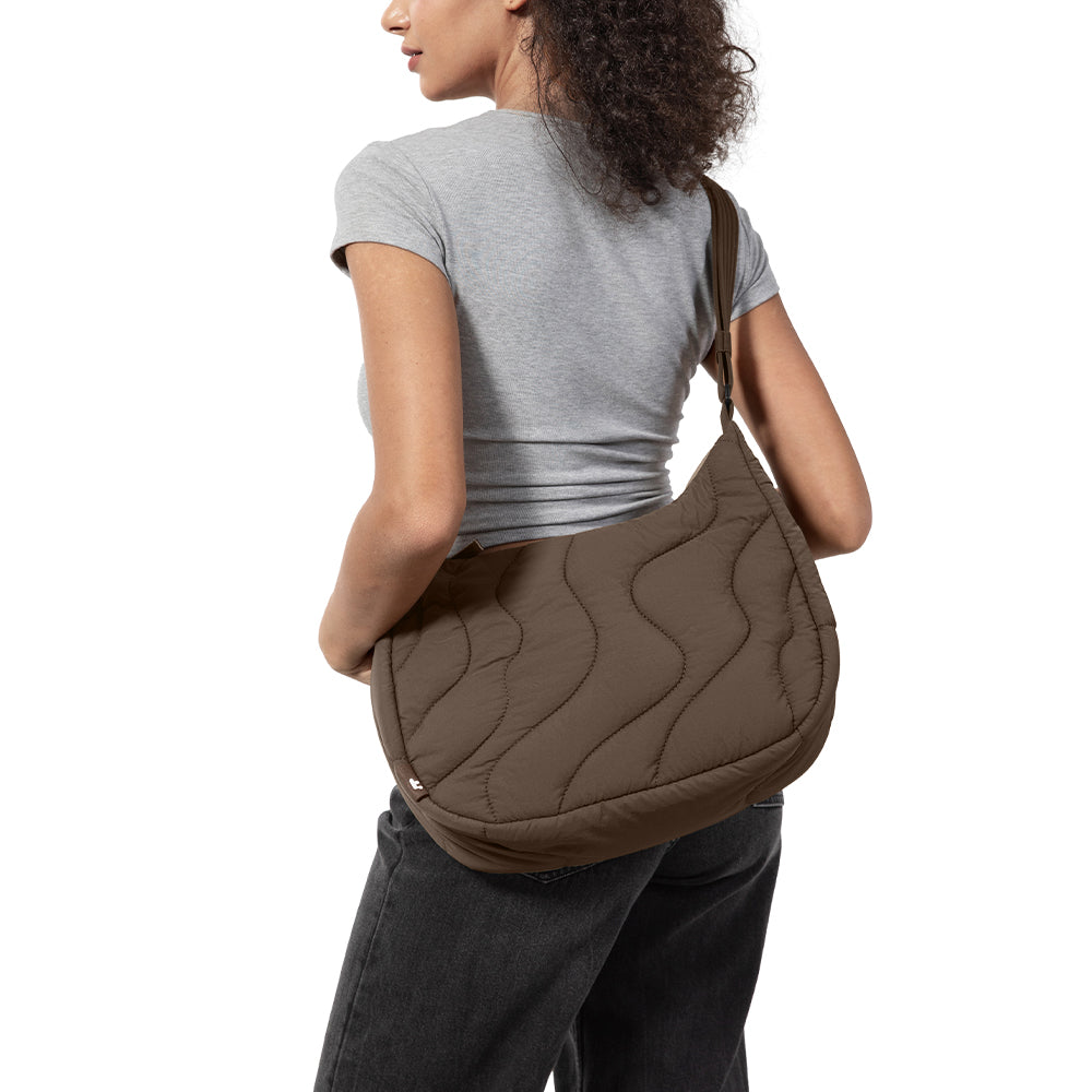 Terra-T34 Puffy Çapraz Askılı Çanta 9L – Karamel