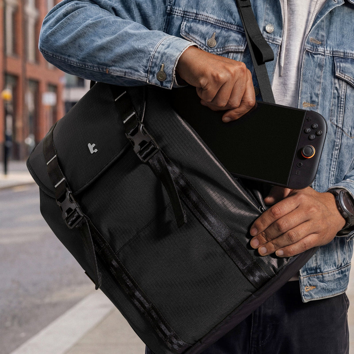 VintPack-TA1 Liteway Laptop Sırt Çantası 22L – Siyah
