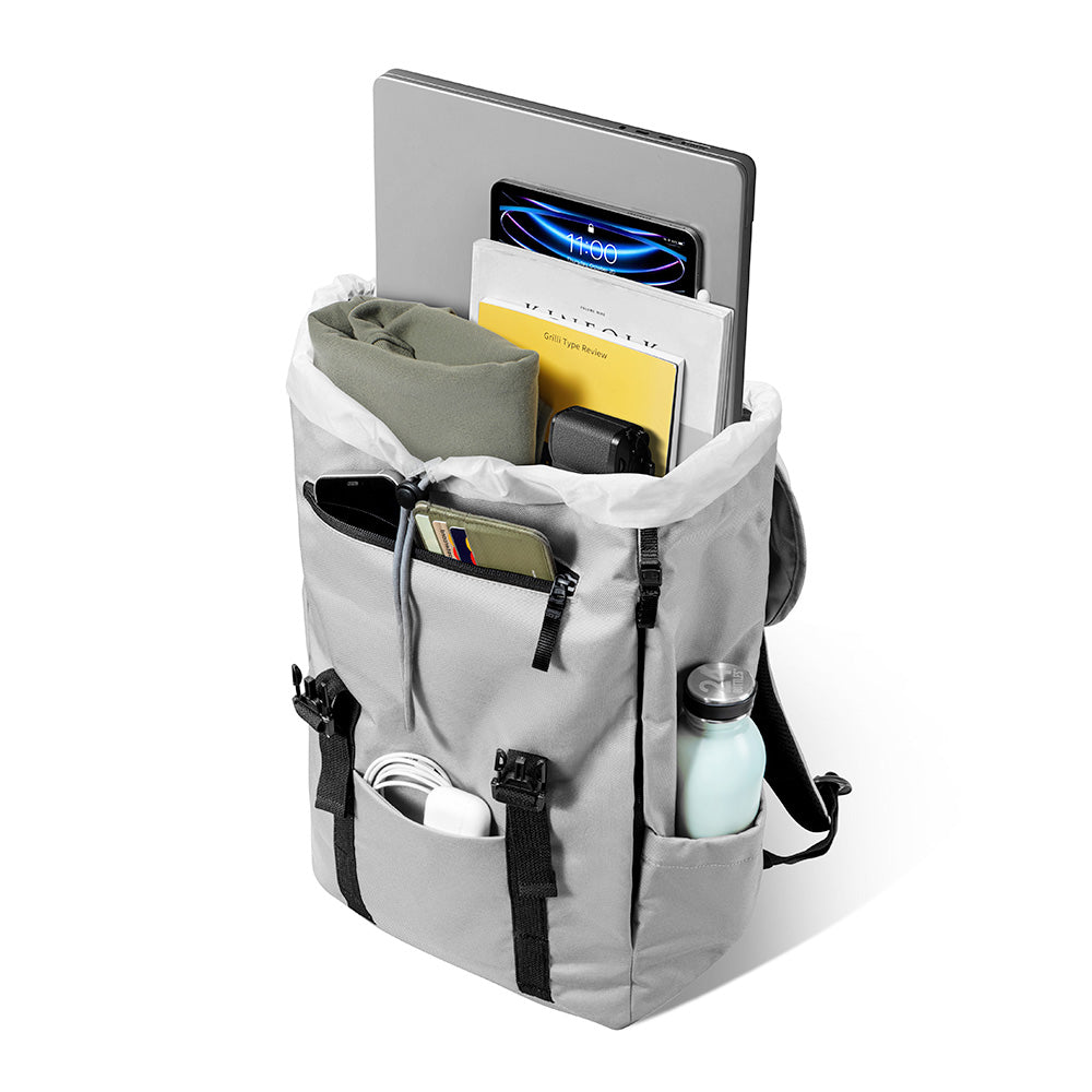 VintPack-TA1 Laptop Sırt Çantası – Gri