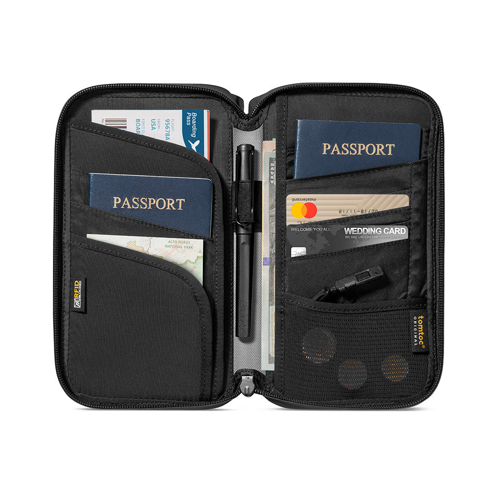 Navigator-T03 Pasaport Çantası – Gri